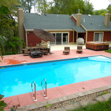 Swimming Pool Project in SW Rochester MN