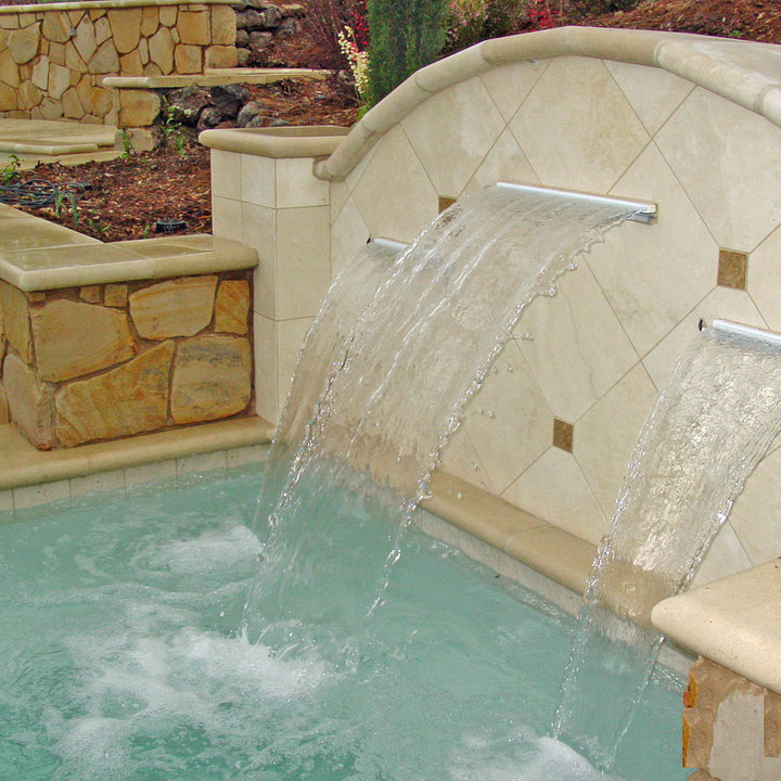 Swimming Pool Retaining Walls Photos & Ideas Houzz