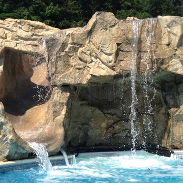 Swimming Pool Waterfalls