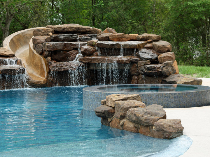 Water Slide Pool