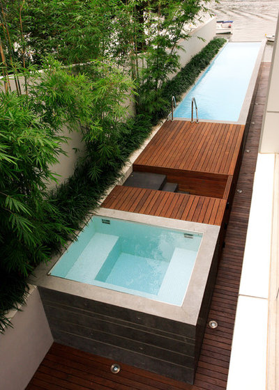 Modern Pool by Secret Gardens