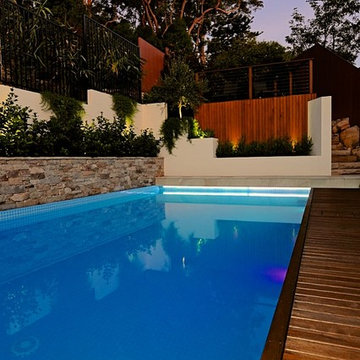Sylvania NSW, Contemporary Landscape Architecture and Pool Design