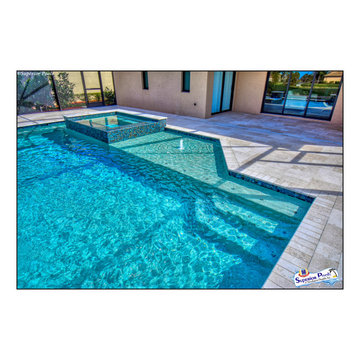 (Szafranski) Fort Myers, FL Superior Pools Custom Swimming Pool And Spa.