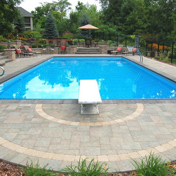 Terraced pool project