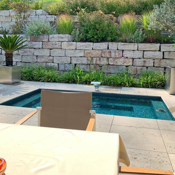 Terrassengestaltung mit Pool
