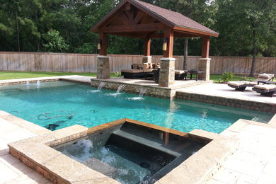 Example of a classic pool design in Austin