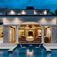 Contemporary Pool by The Fechtel Company
