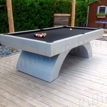 The Custom Outdoor Aviator Pool Table