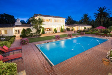 Pool - contemporary pool idea in San Luis Obispo