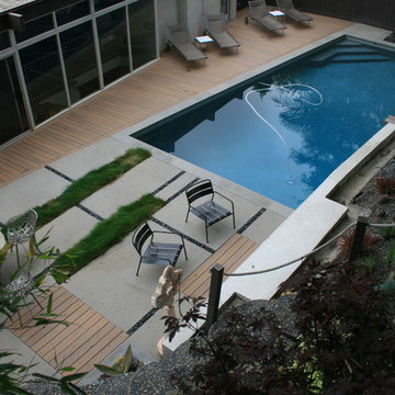 Timber Tech Composite pool deck.