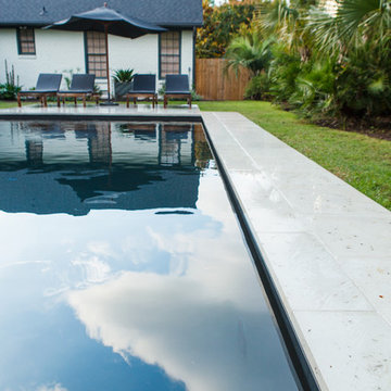 Tour a Backyard Pool Retreat in Charleston