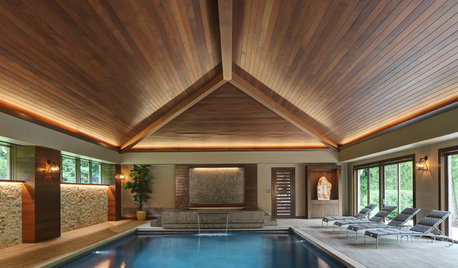 We Can Dream: Dive Into This Zen Pool House With Rustic Flair