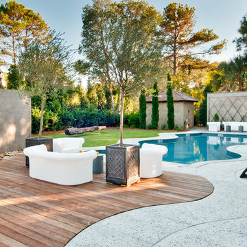 Tranquility Garden Pool at the Cottages of Cypress Pointe