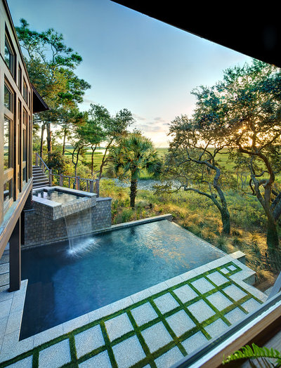 Contemporary Pool by The Anderson Studio of Architecture & Design