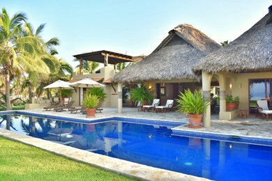 Tropical Mexican Beach Villa