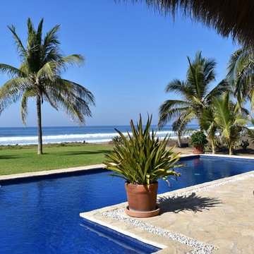 Tropical Mexican Beach Villa