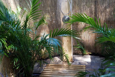 Tropical outdoor Shower