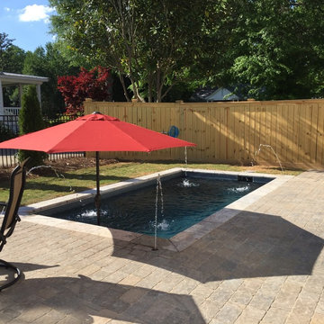 Trussville, AL - Dipping Pool with Deck Jets