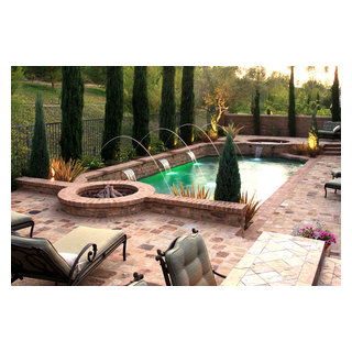 Tuscany Watering Hole - Swimming Pool Construction - Mediterranean ...