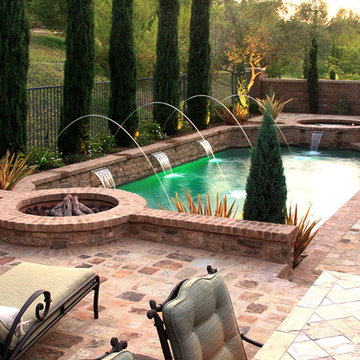 Tuscany Watering Hole - Swimming Pool Construction