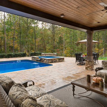 Two Story Deck Enjoyment & Water Oasis