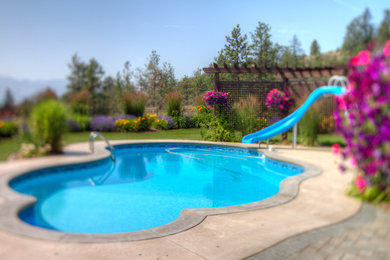 Inspiration for a pool remodel in Vancouver