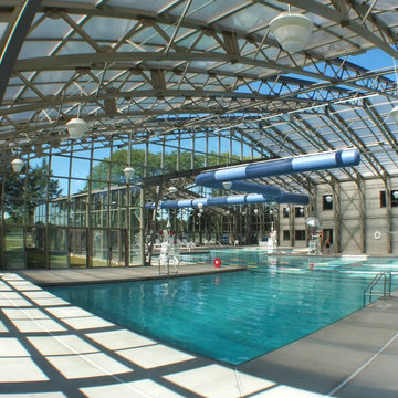URBAN: indoor commercial heated swimming pool + splash pool