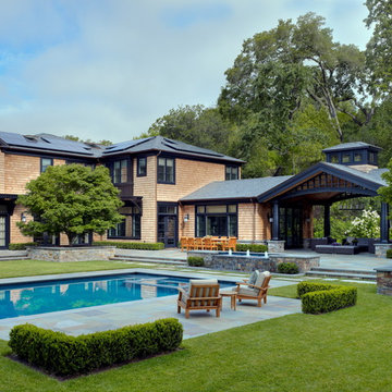Urbane shingle style Residence