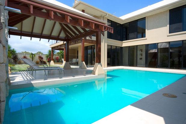 Asian Pool by Imperial Homes Qld Pty Ltd