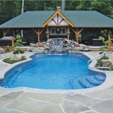 Viking Pools - Gulf Shore - Swiftwater Landscaping and Pool Creation