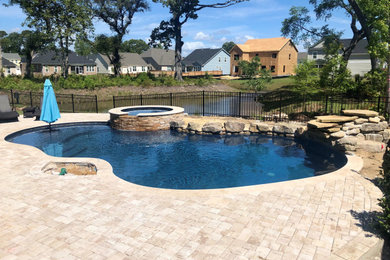 Pool - tropical pool idea in Charleston