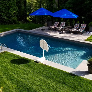 Vinyl Pool Renovation and Landscaping