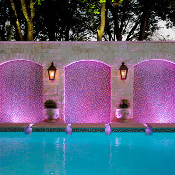 Water Feature Wall Inspired by French and Parisian Design