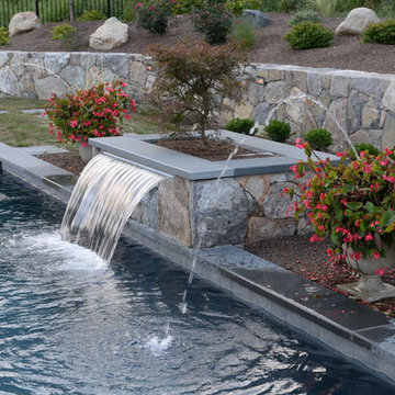 Waterfalls and water features