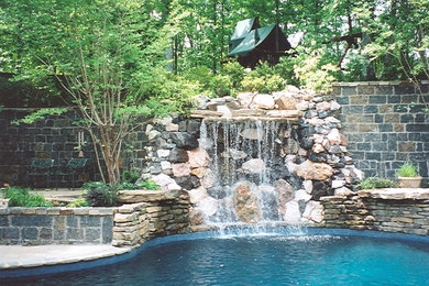 Example of an eclectic pool design in Other