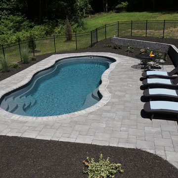 We make the pool fit the yard you have.