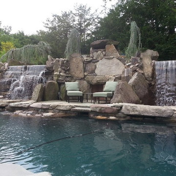 Westchester New York natural poolscape