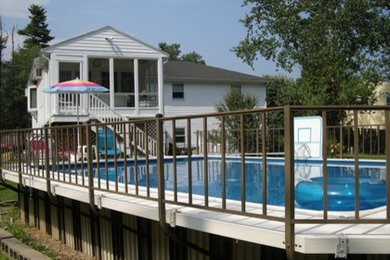 Inspiration for a timeless pool remodel in Wilmington