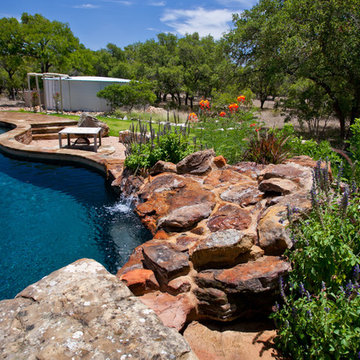 Wimberly Natural/Freeform Pool and Spa