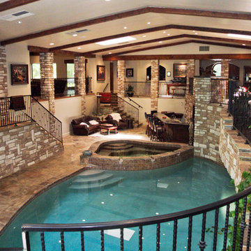 Wine Cellar Swimming Pool remodel