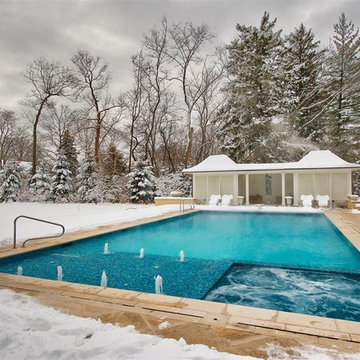 Winnetka, IL Swimming Pool, Hot Tub, and Water Features