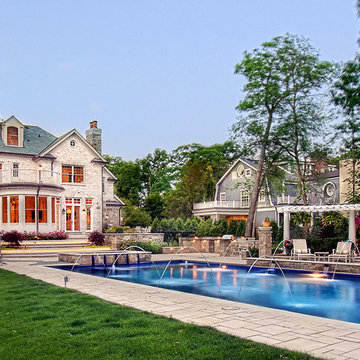 Winnetka Pool and Outdoor Living Space