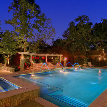 Winnetka Pool and Outdoor Living Space