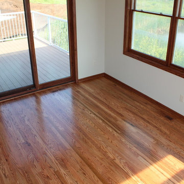 1300 sq. Red Oak Stain