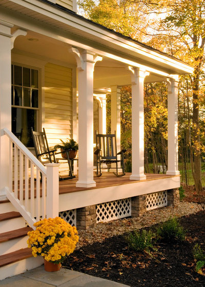 Traditional Porch by Witt Construction