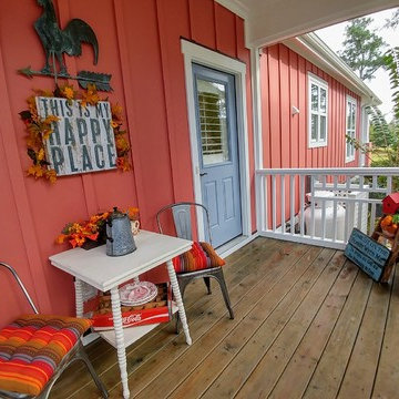 2017 Parade of Homes: Seashell Cottage--Side Porch