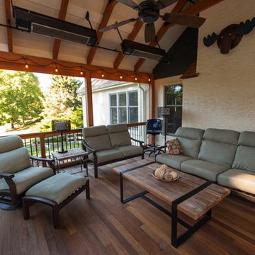 A Back Porch Addition & Deck Made for Sundays