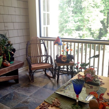 A Seasonal Porch-Fall Porch