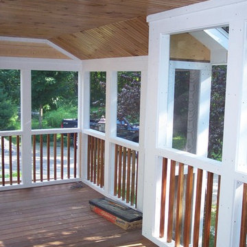 All- Natural Screened in Porch