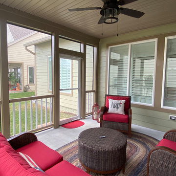 Americana Family Room and Screened Porch Addition